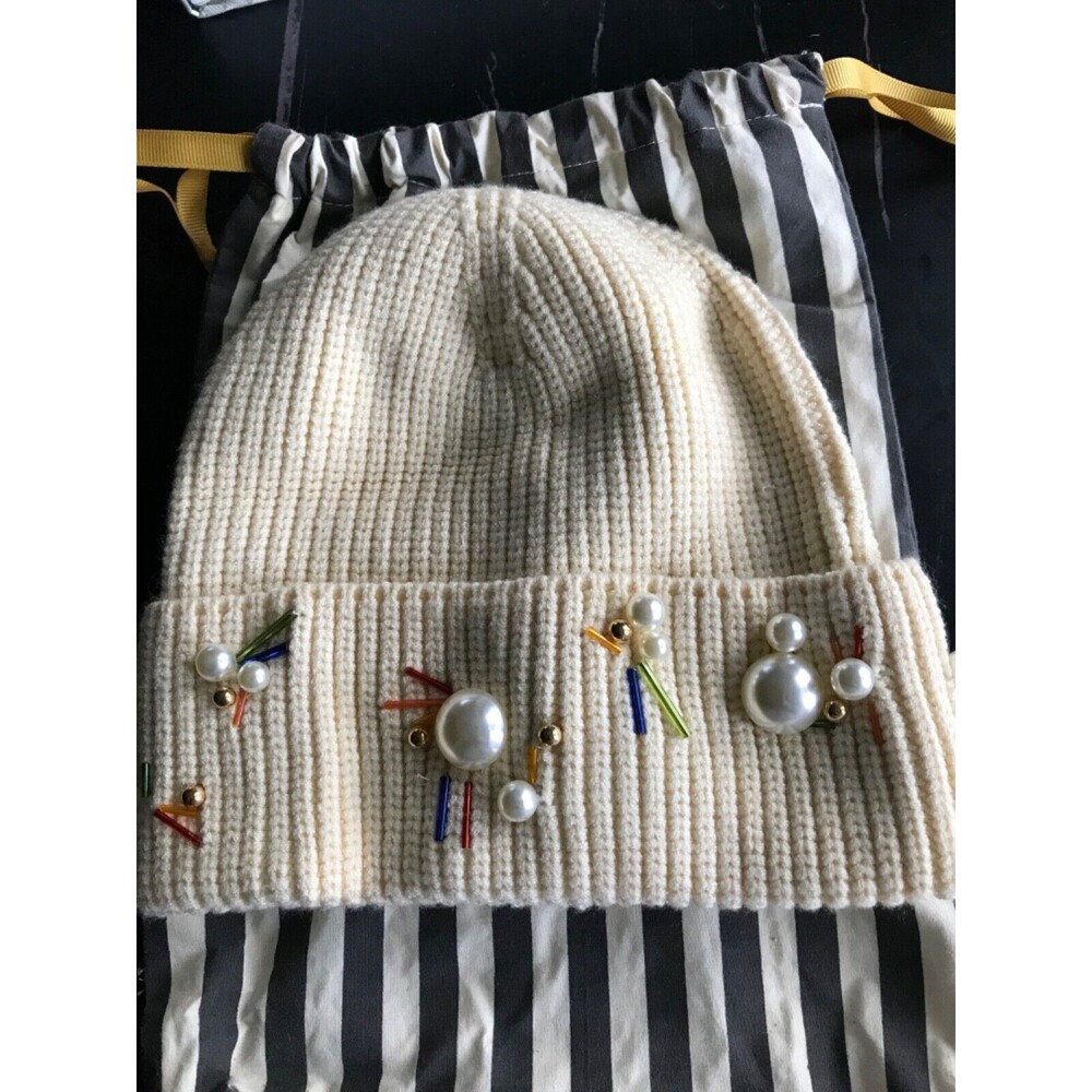nwot lele sadoughi hat with dust bag